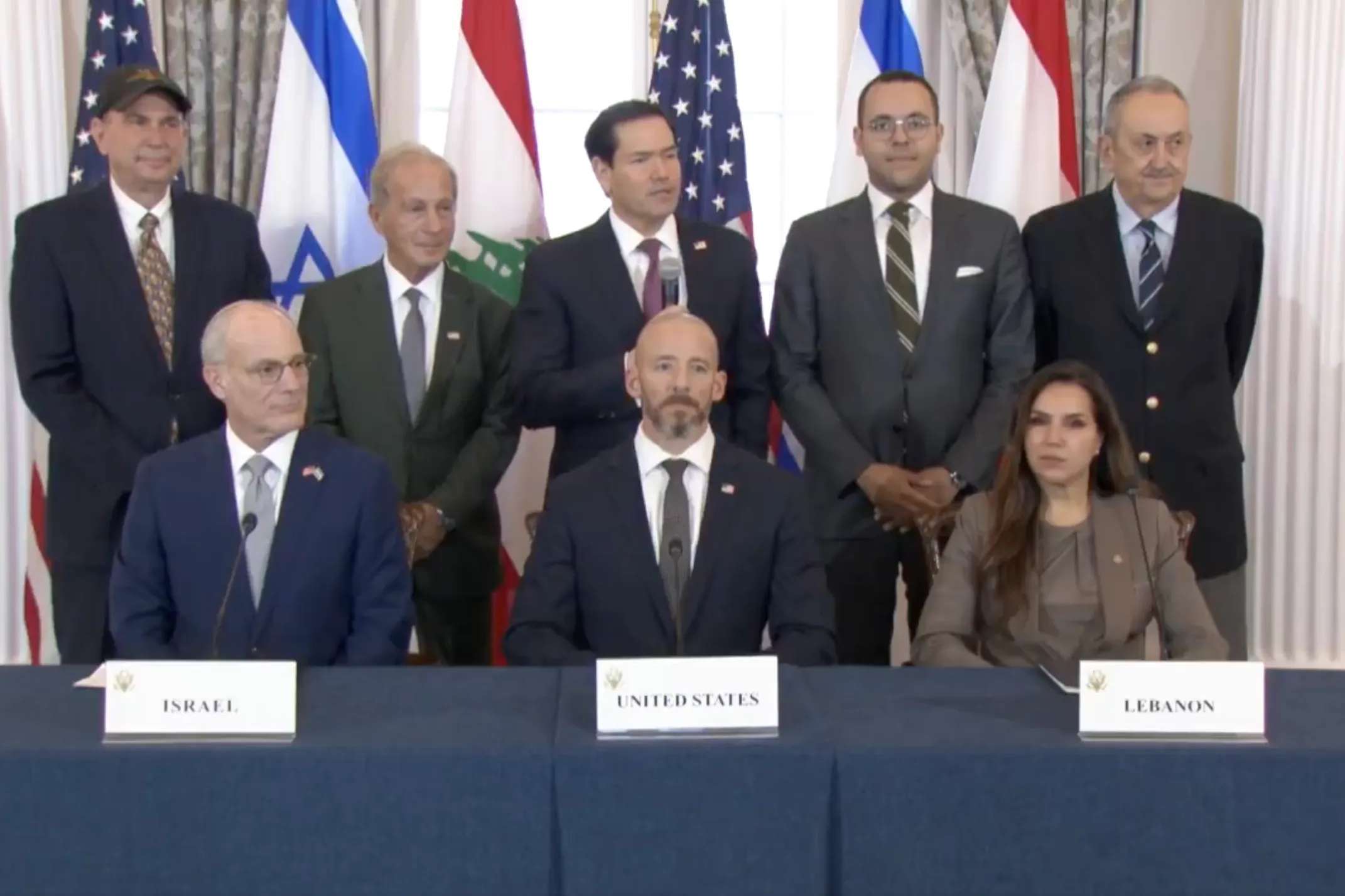 Article image for Israel and Lebanon sign framework deal for partial withdrawal from southern Lebanon